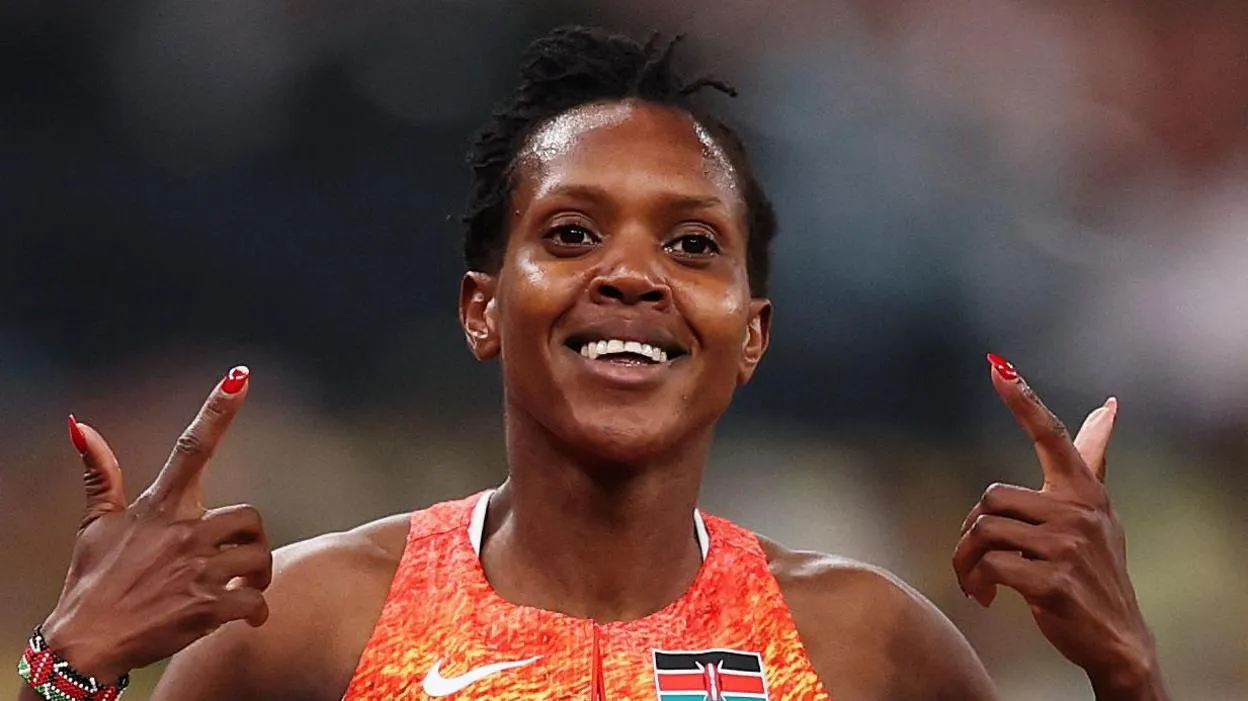 The Kenyan star secures historic 4th global 1500m gold