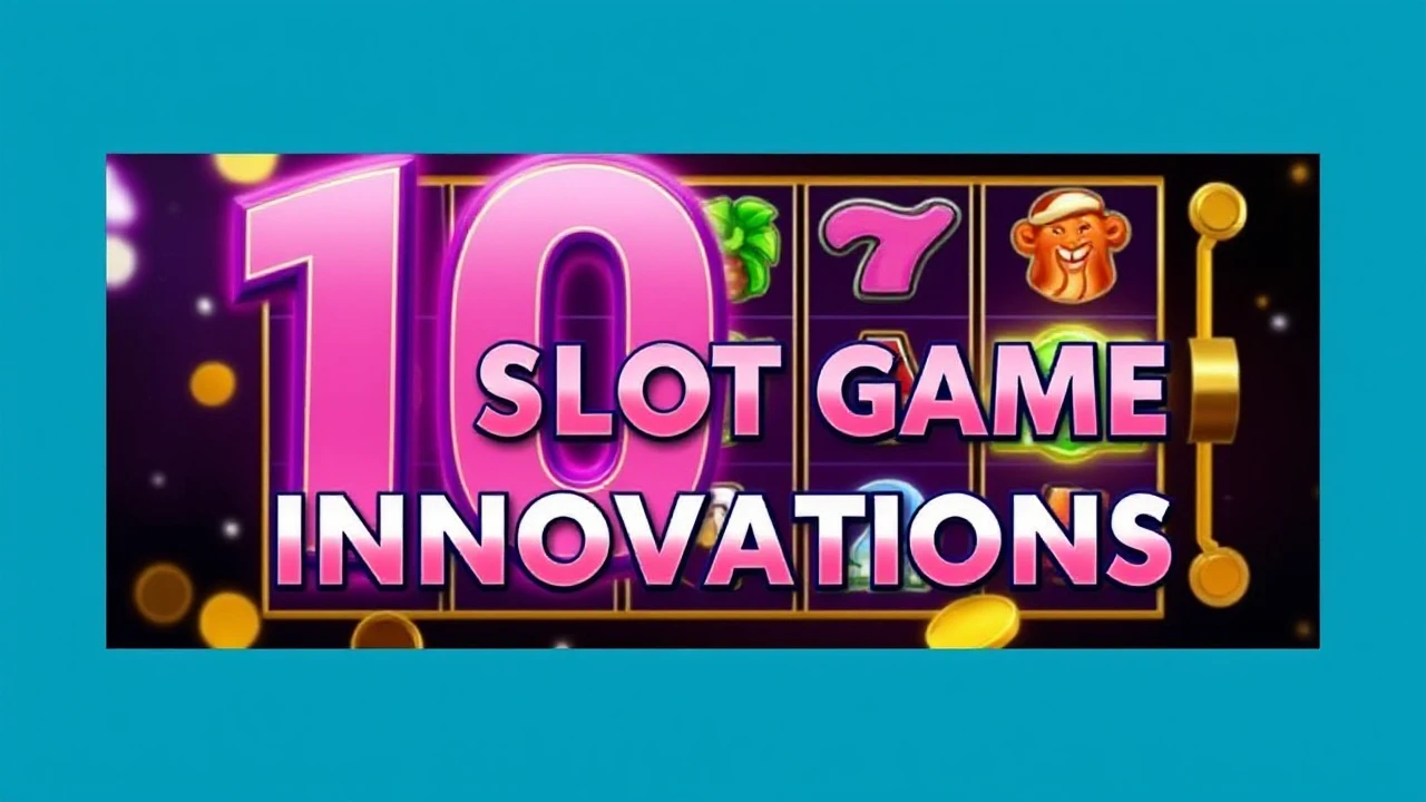 Revolutionizing the Industry: 10 Slot Game Innovations