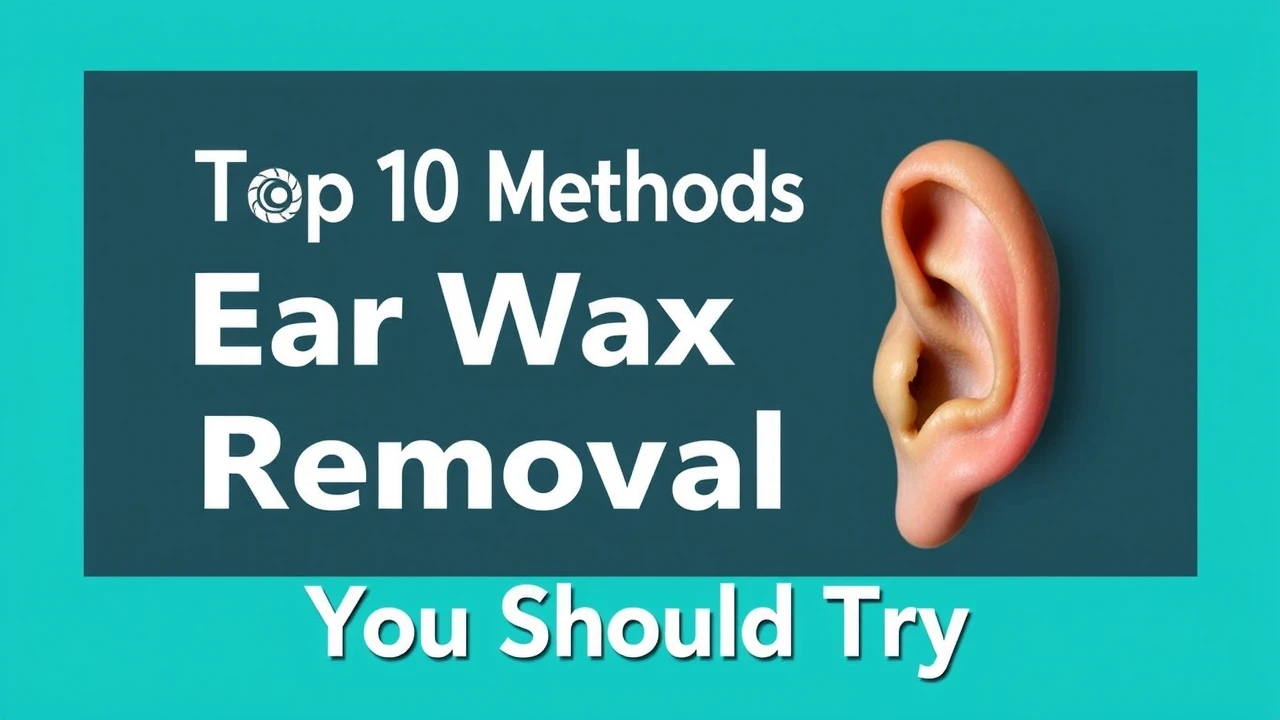 Top 10 Methods for Ear Wax Removal You Should Try