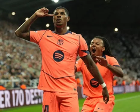 Striker disrupts the Magpies' important evening and declares: ‘I am getting better at Barcelona’