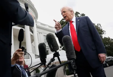Ex-President Trump Engages Down Under Reporter, Acknowledges Discussion with Albanese