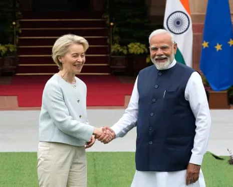 European Union Calls for Enhanced Ties with India Despite Differences Regarding Russia